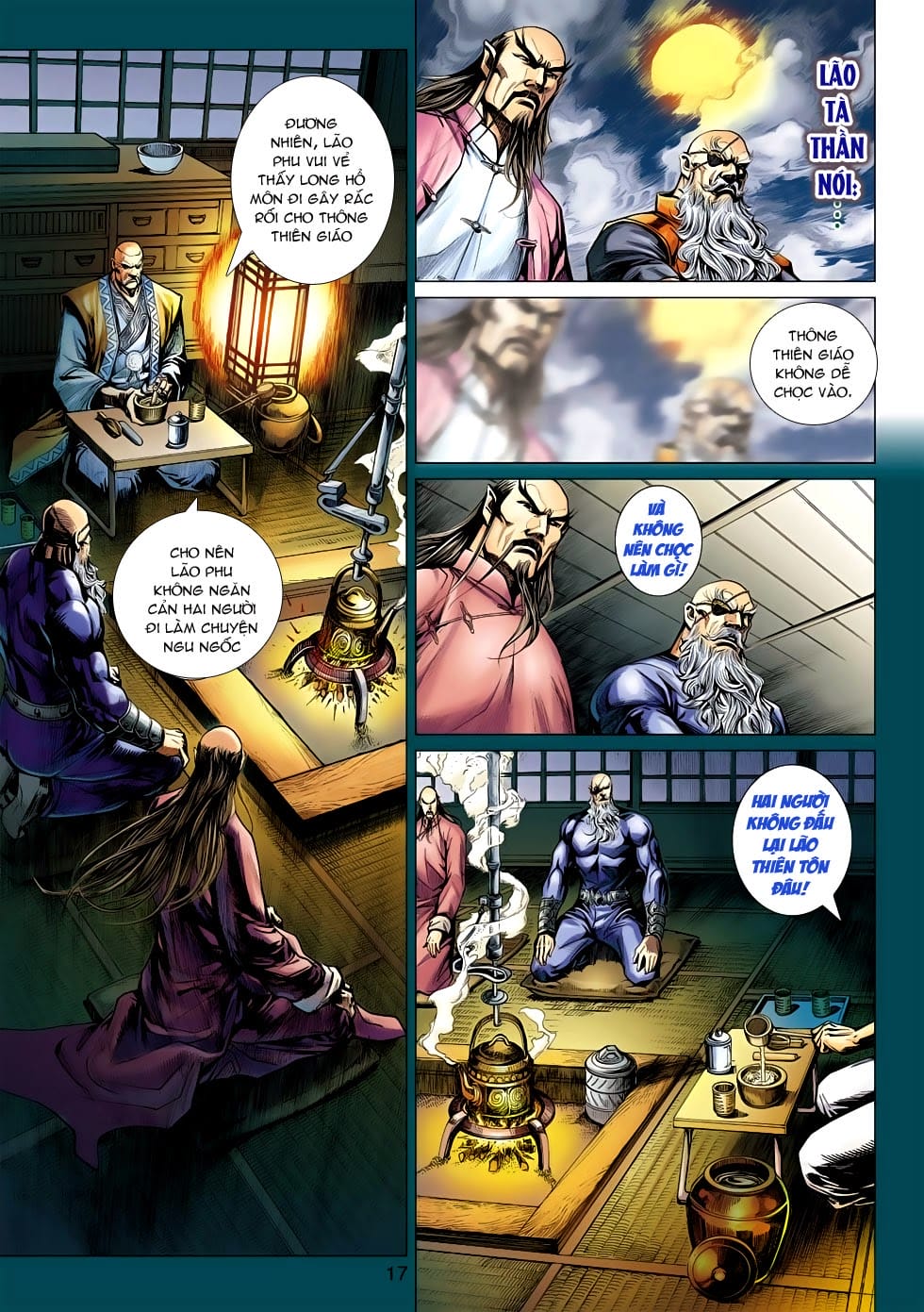 Truyện Tranh Tân Tác Long Hổ Môn trang 4