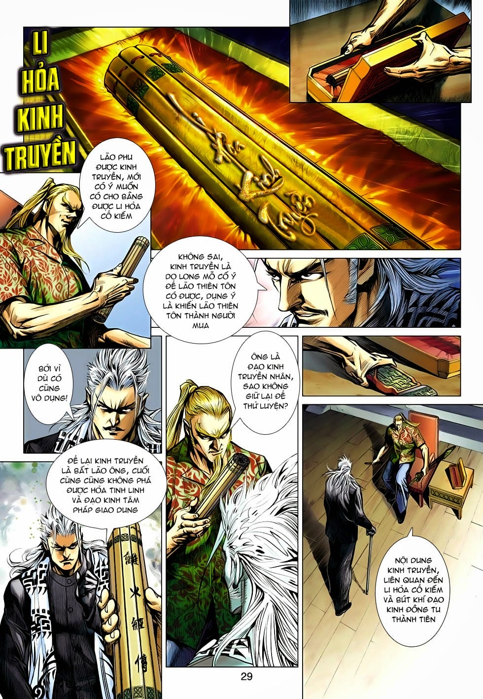 Truyện Tranh Tân Tác Long Hổ Môn trang 4