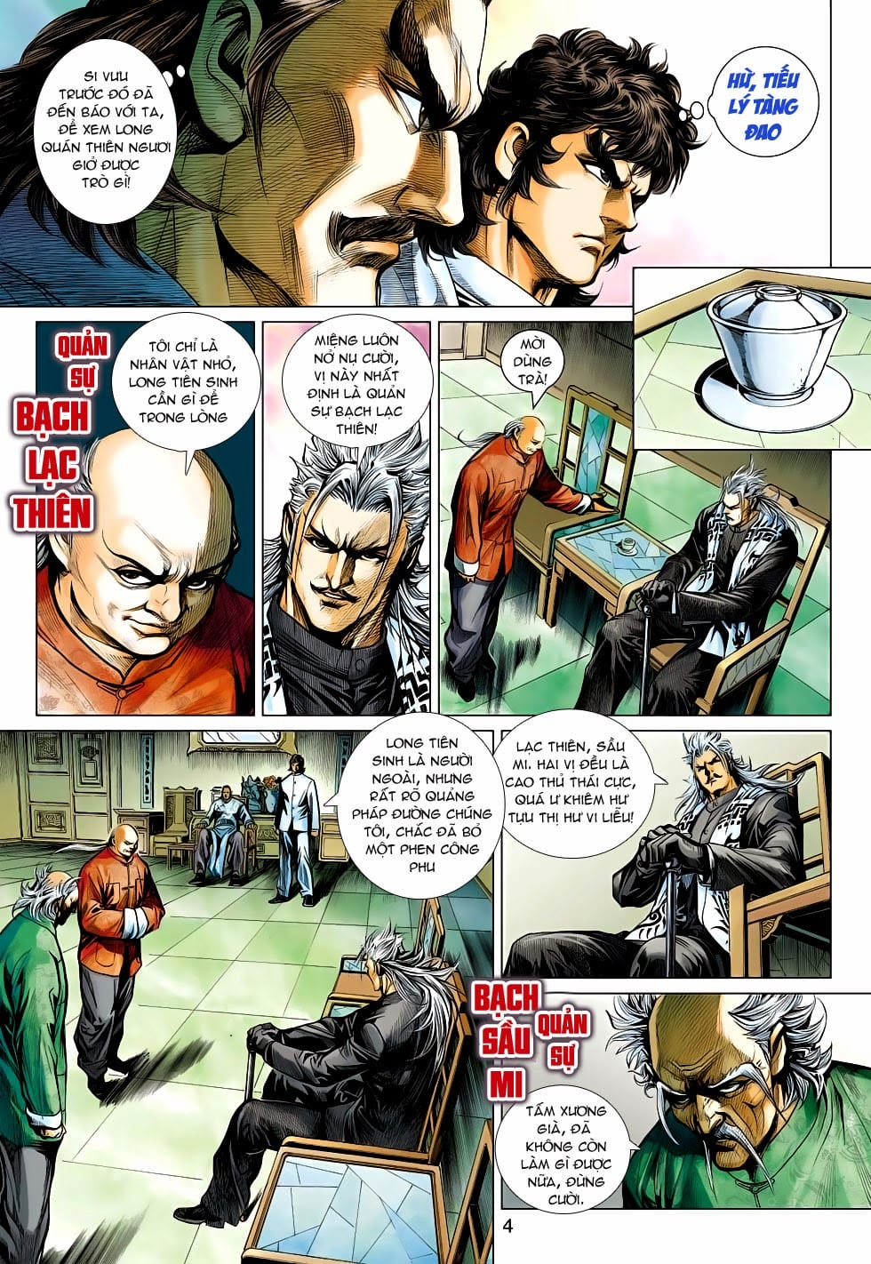 Truyện Tranh Tân Tác Long Hổ Môn trang 4