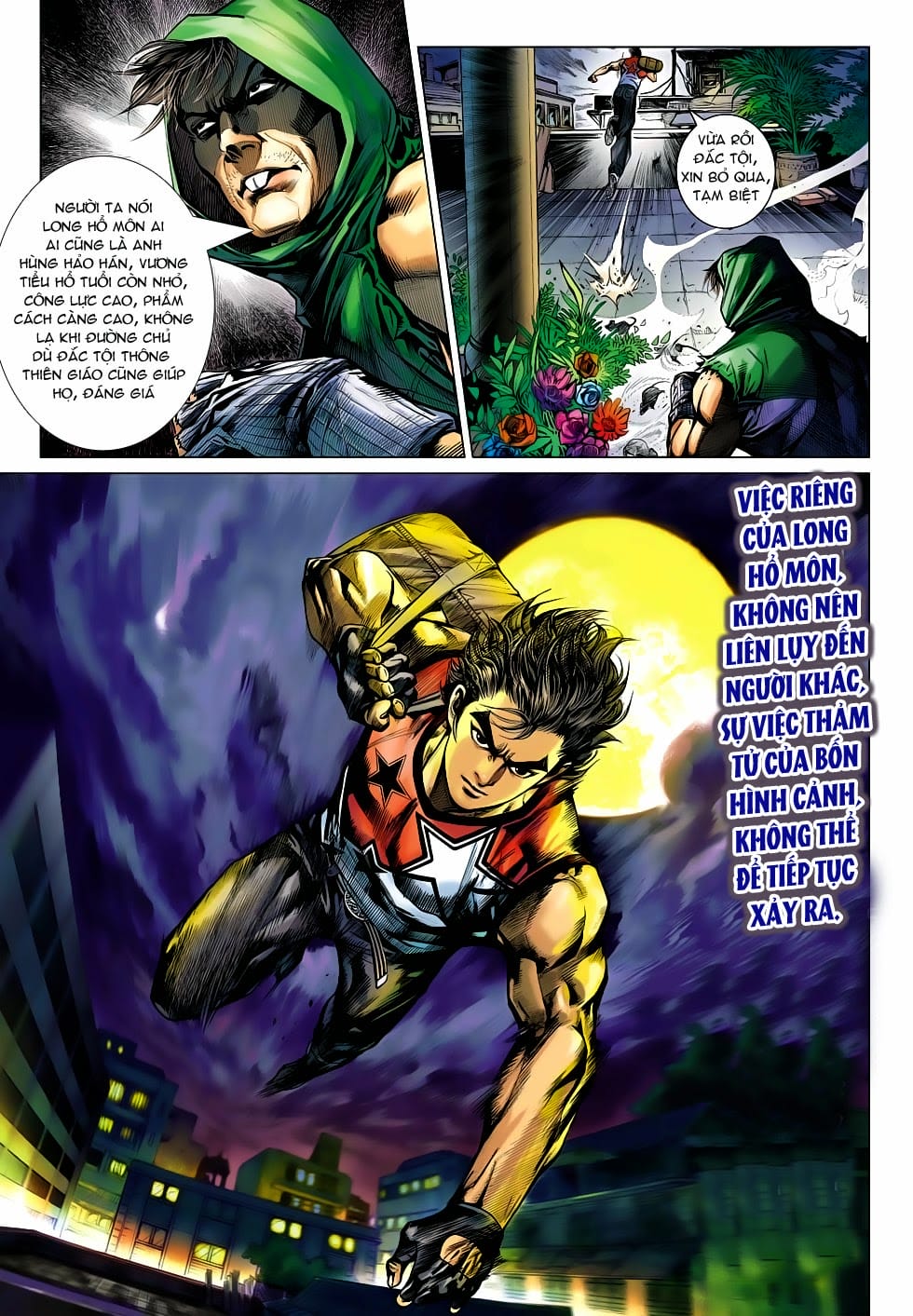 Truyện Tranh Tân Tác Long Hổ Môn trang 4