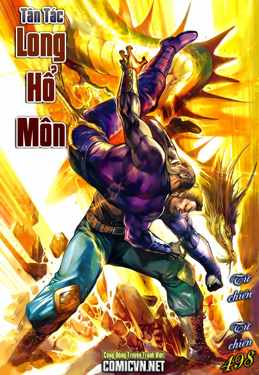 Truyện Tranh Tân Tác Long Hổ Môn trang 4