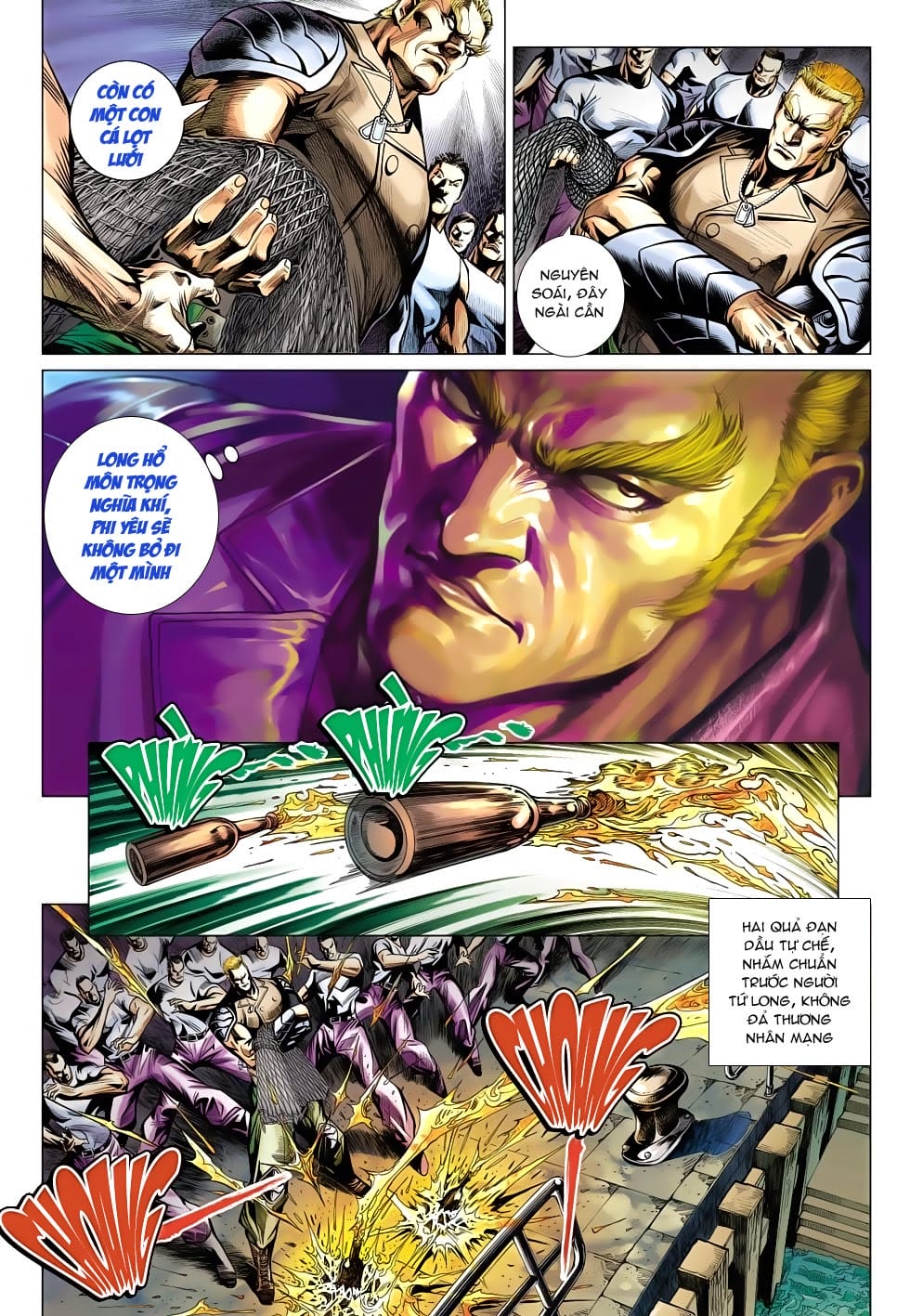 Truyện Tranh Tân Tác Long Hổ Môn trang 4
