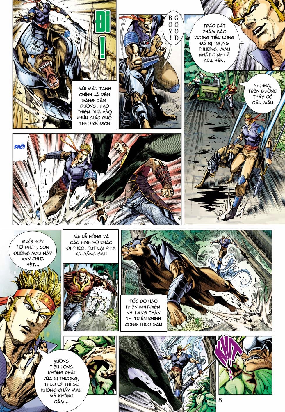 Truyện Tranh Tân Tác Long Hổ Môn trang 4