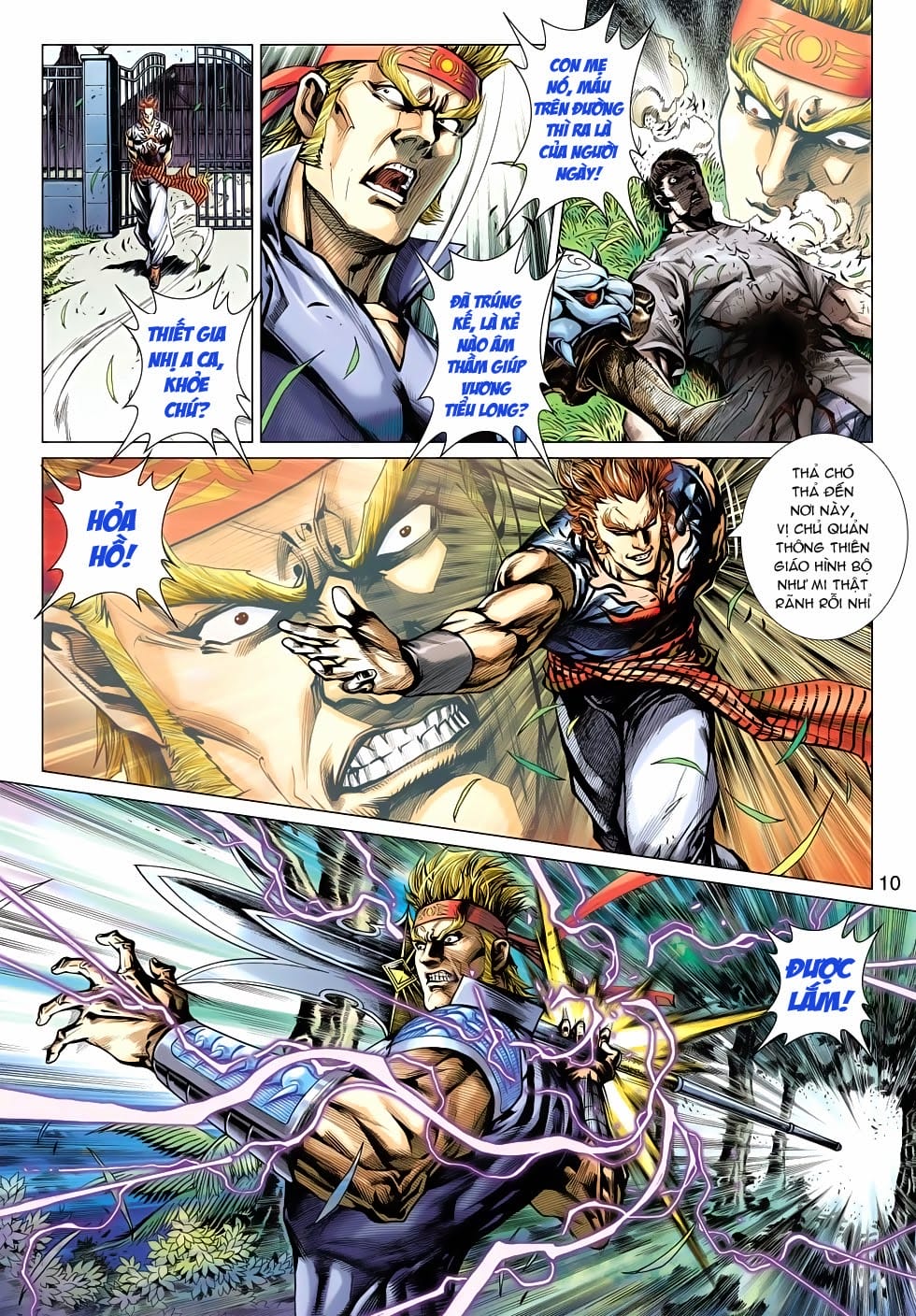 Truyện Tranh Tân Tác Long Hổ Môn trang 4