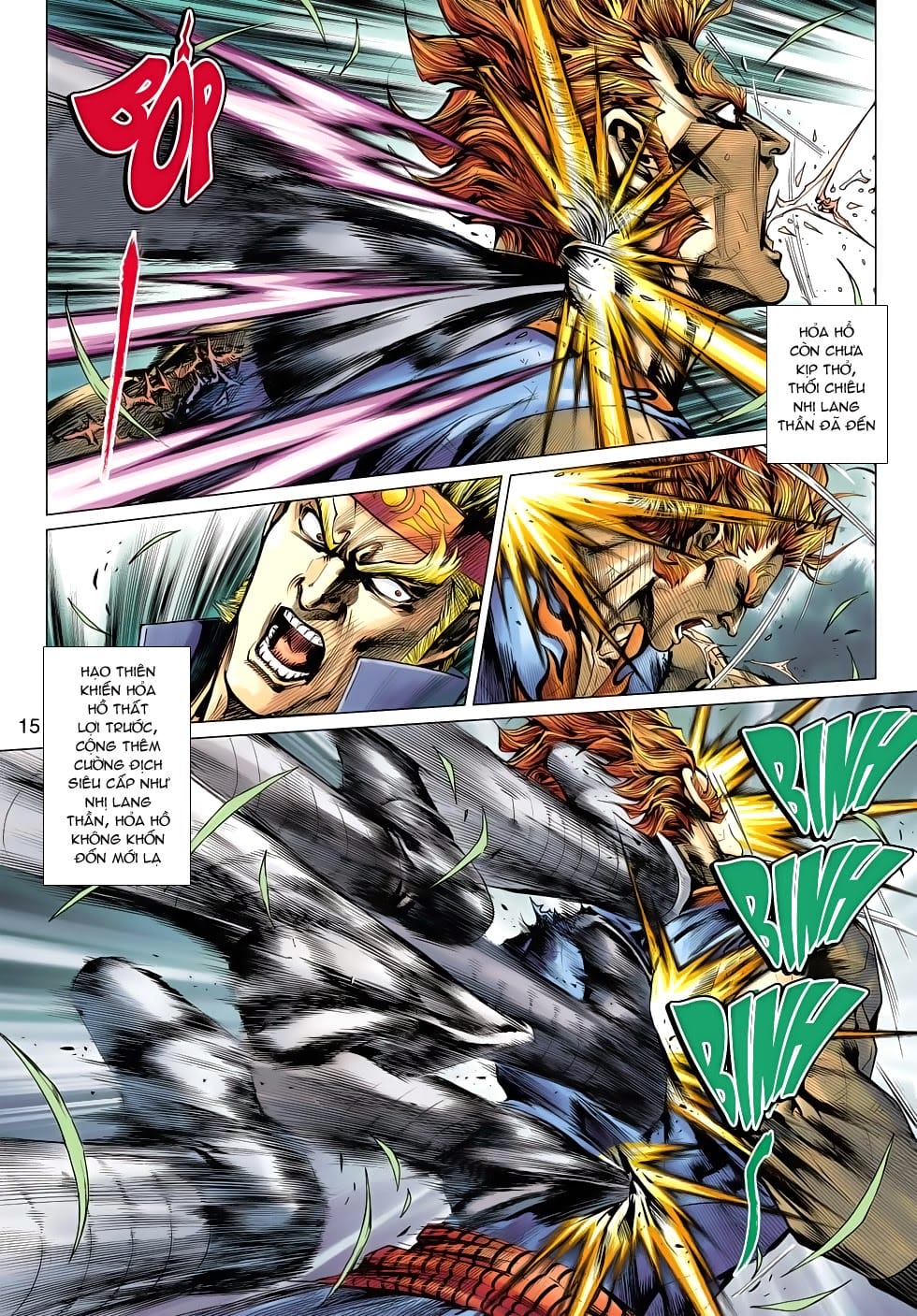 Truyện Tranh Tân Tác Long Hổ Môn trang 4