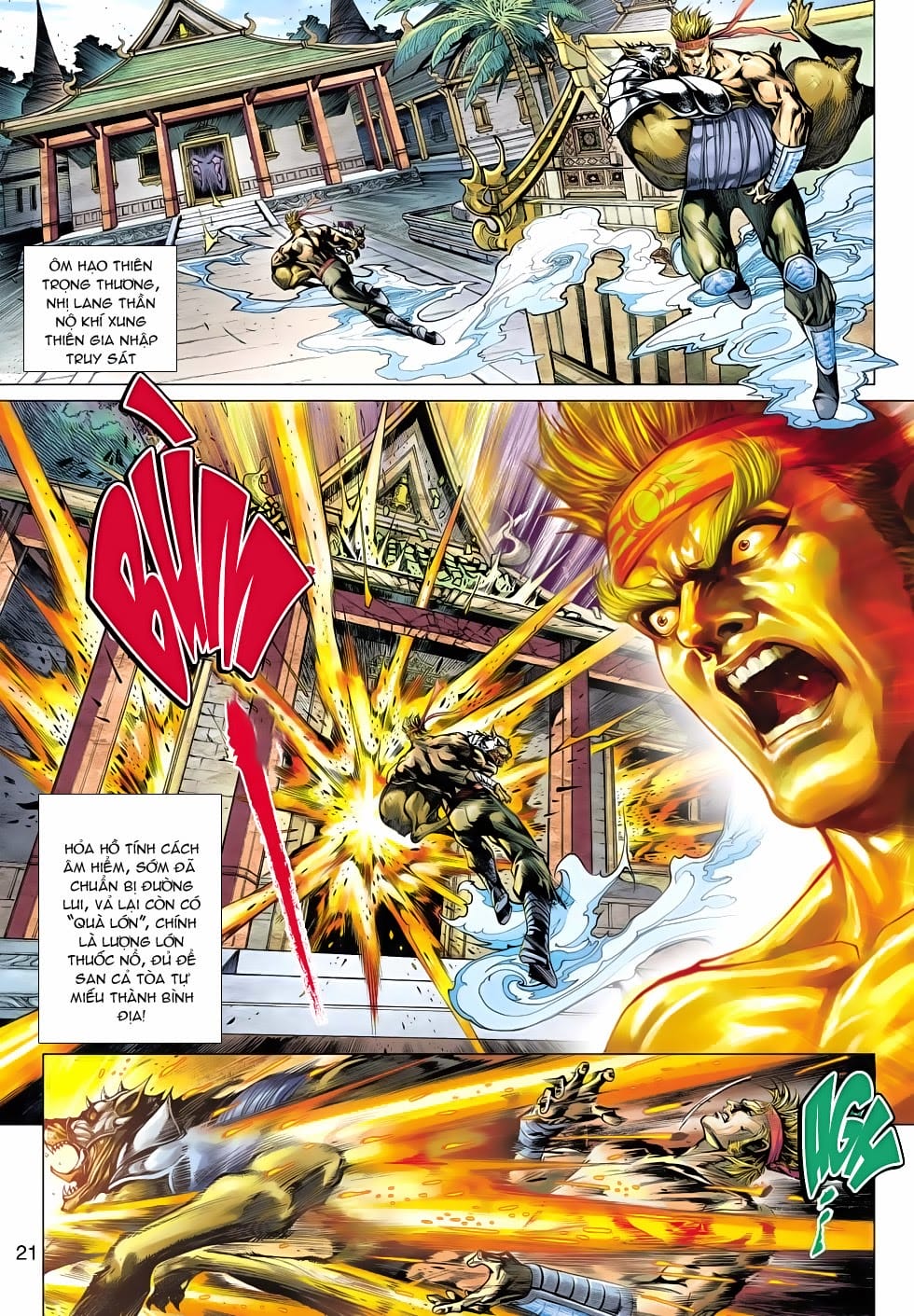 Truyện Tranh Tân Tác Long Hổ Môn trang 4