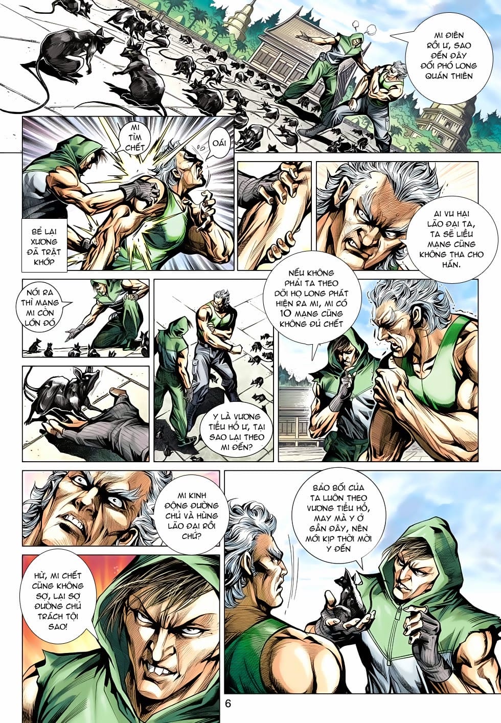 Truyện Tranh Tân Tác Long Hổ Môn trang 4