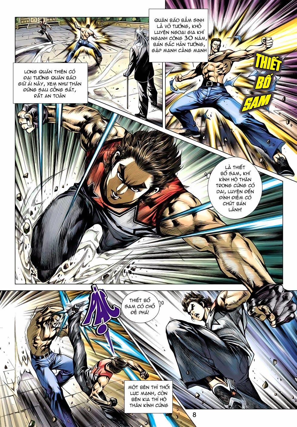 Truyện Tranh Tân Tác Long Hổ Môn trang 4