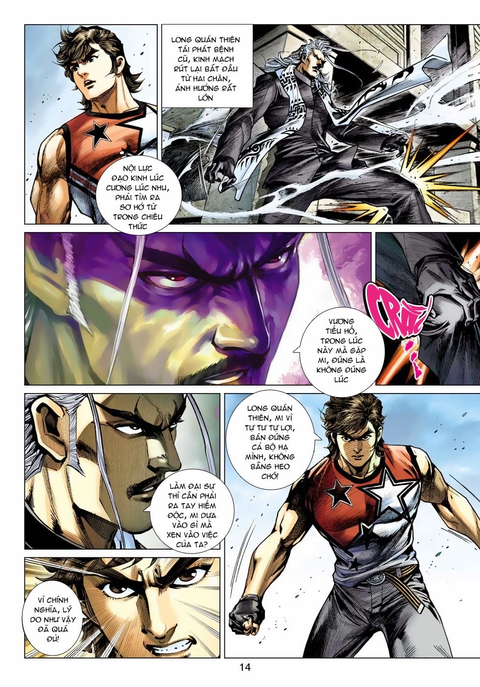 Truyện Tranh Tân Tác Long Hổ Môn trang 4