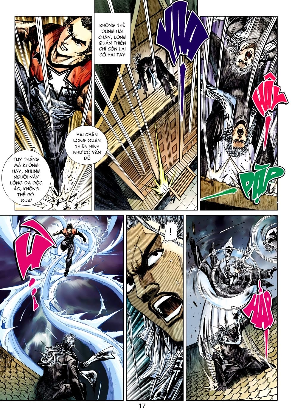 Truyện Tranh Tân Tác Long Hổ Môn trang 4