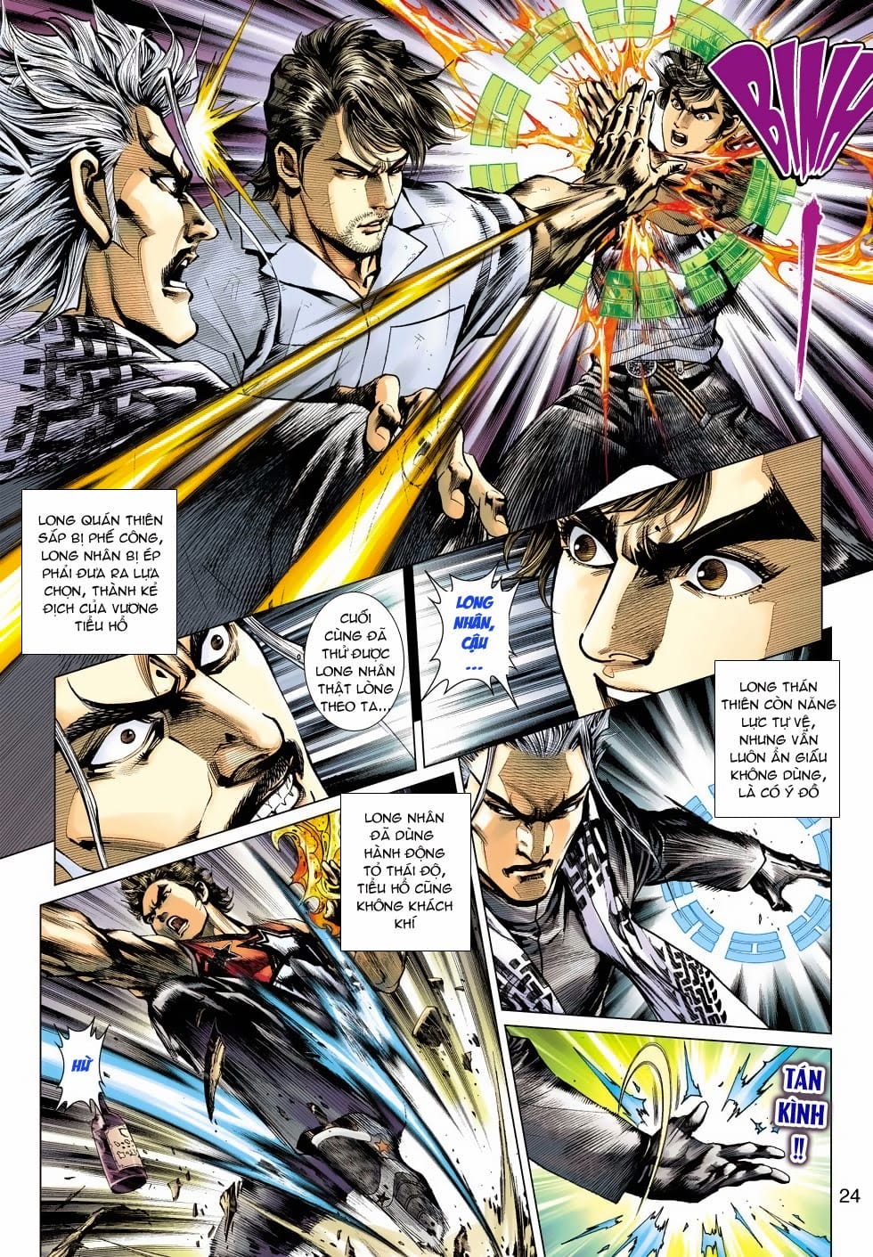 Truyện Tranh Tân Tác Long Hổ Môn trang 4