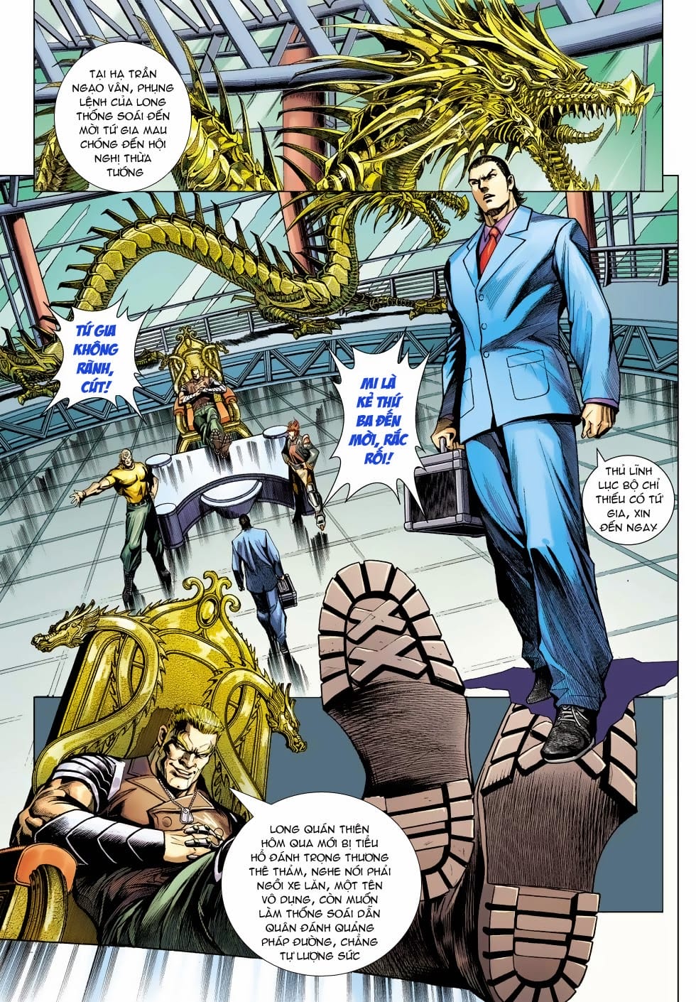 Truyện Tranh Tân Tác Long Hổ Môn trang 4