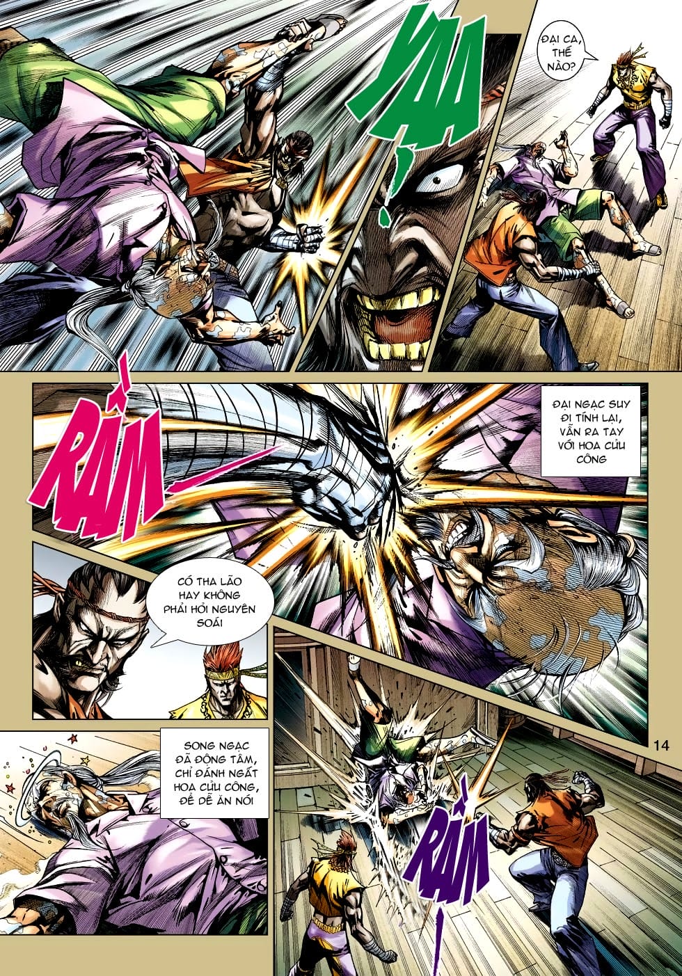 Truyện Tranh Tân Tác Long Hổ Môn trang 4