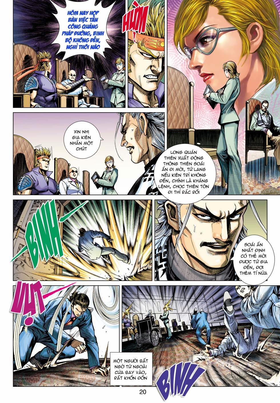 Truyện Tranh Tân Tác Long Hổ Môn trang 4