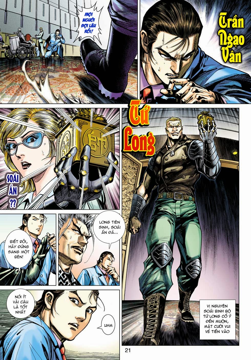 Truyện Tranh Tân Tác Long Hổ Môn trang 4