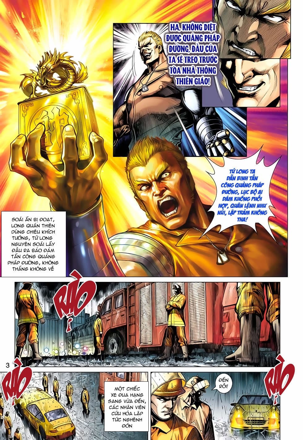 Truyện Tranh Tân Tác Long Hổ Môn trang 4