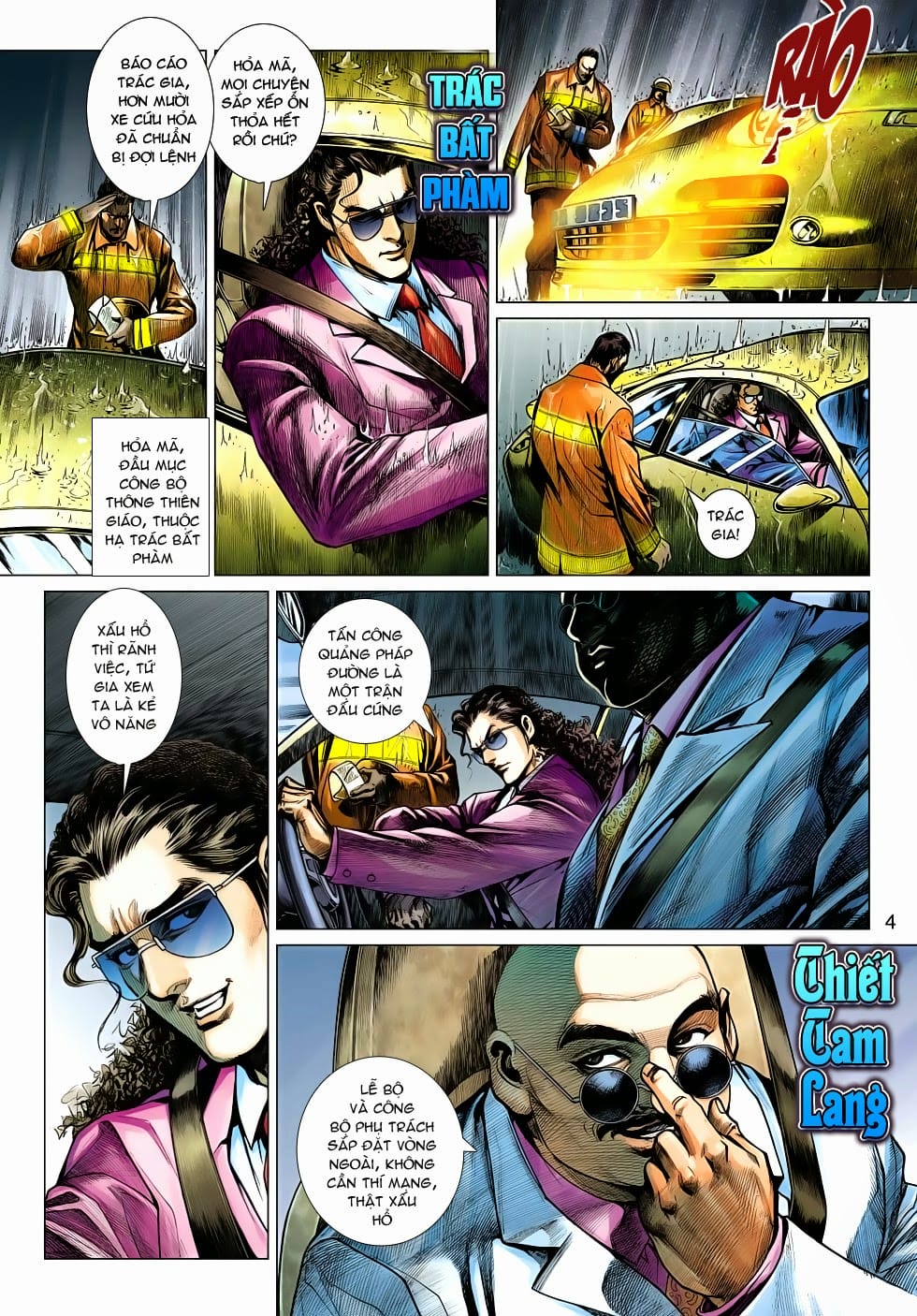 Truyện Tranh Tân Tác Long Hổ Môn trang 4