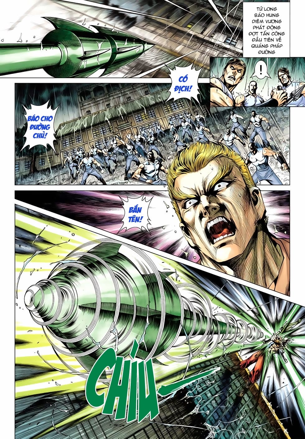 Truyện Tranh Tân Tác Long Hổ Môn trang 4