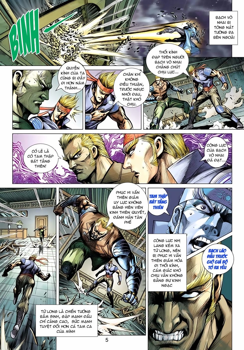 Truyện Tranh Tân Tác Long Hổ Môn trang 4