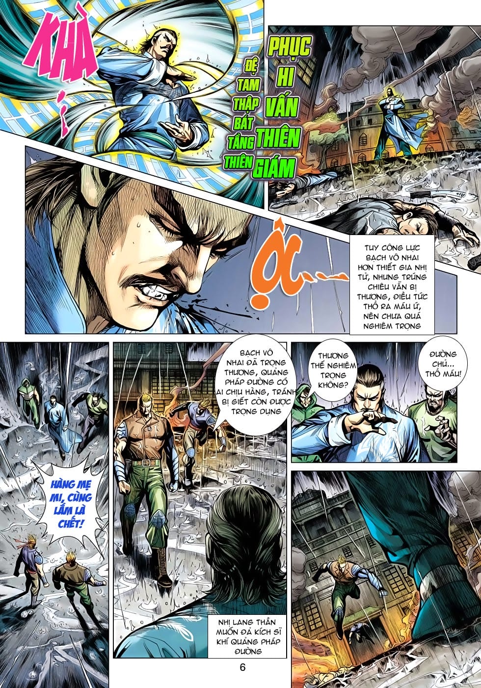 Truyện Tranh Tân Tác Long Hổ Môn trang 4