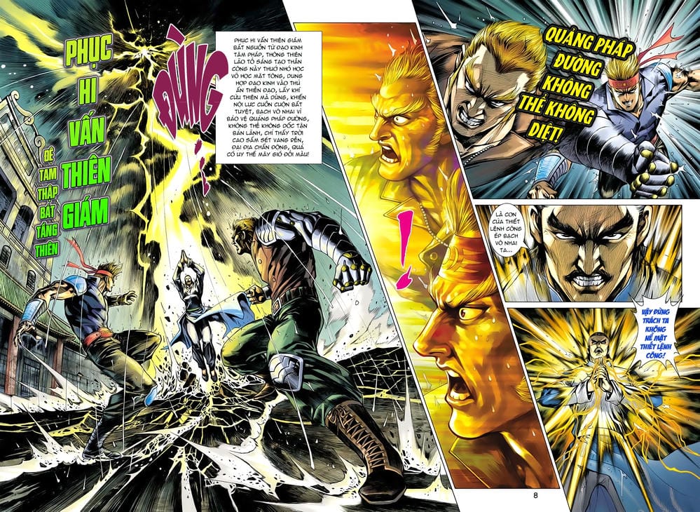 Truyện Tranh Tân Tác Long Hổ Môn trang 4