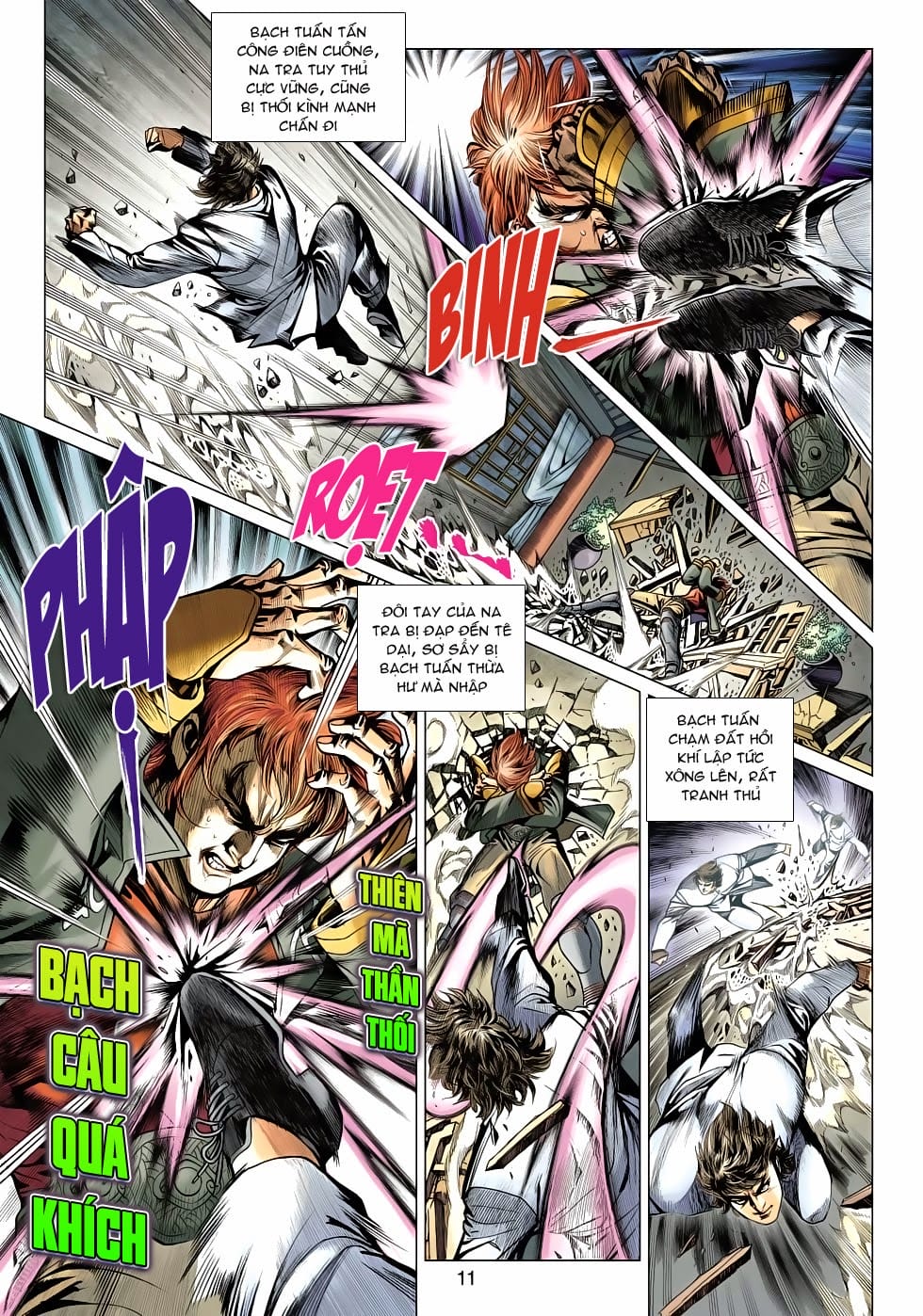 Truyện Tranh Tân Tác Long Hổ Môn trang 4