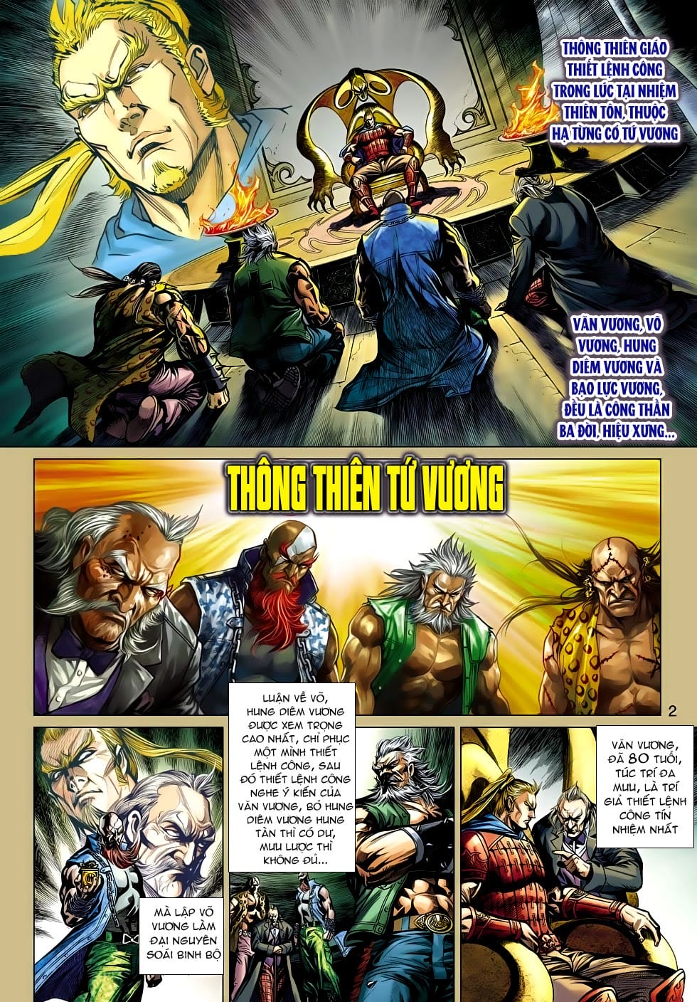 Truyện Tranh Tân Tác Long Hổ Môn trang 4