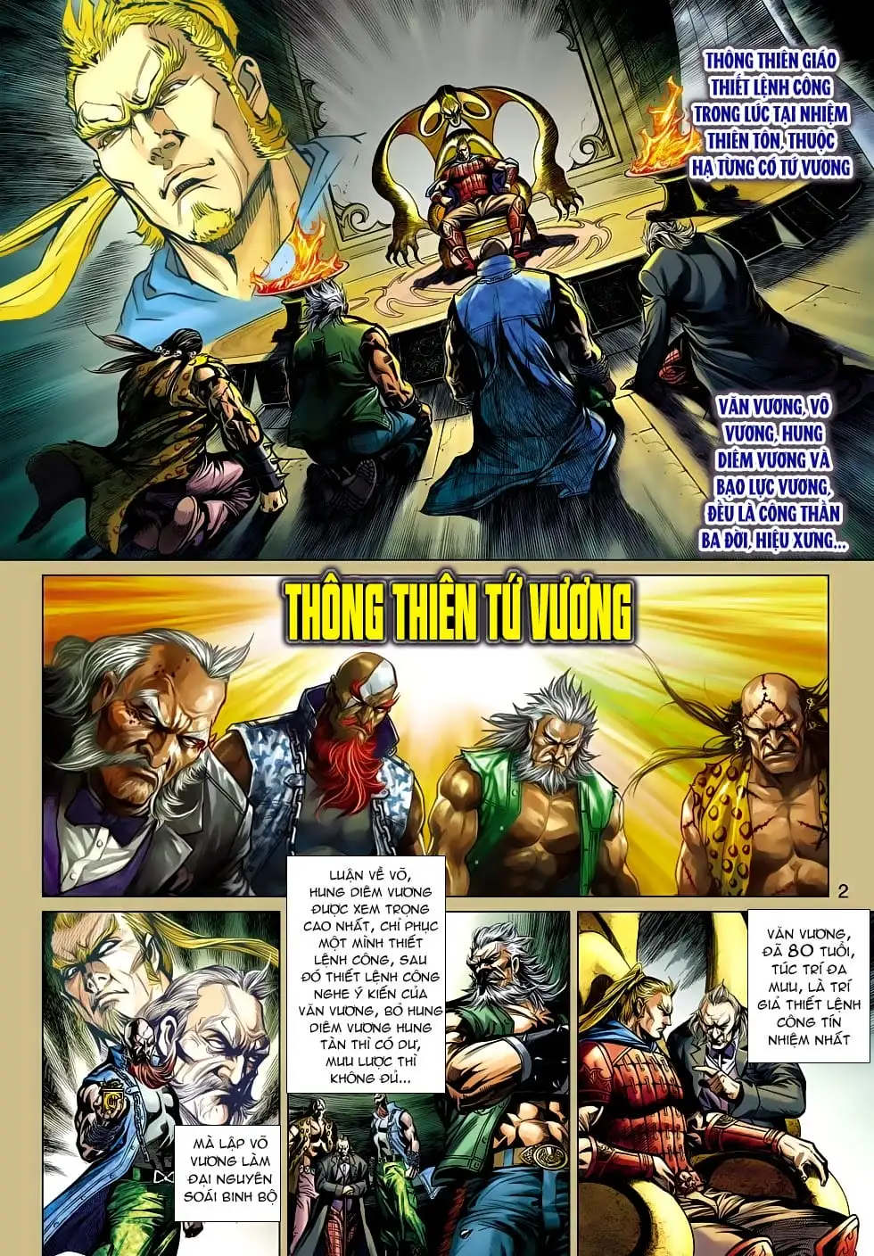 Truyện Tranh Tân Tác Long Hổ Môn trang 4