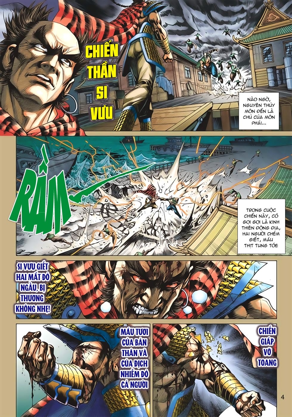 Truyện Tranh Tân Tác Long Hổ Môn trang 4