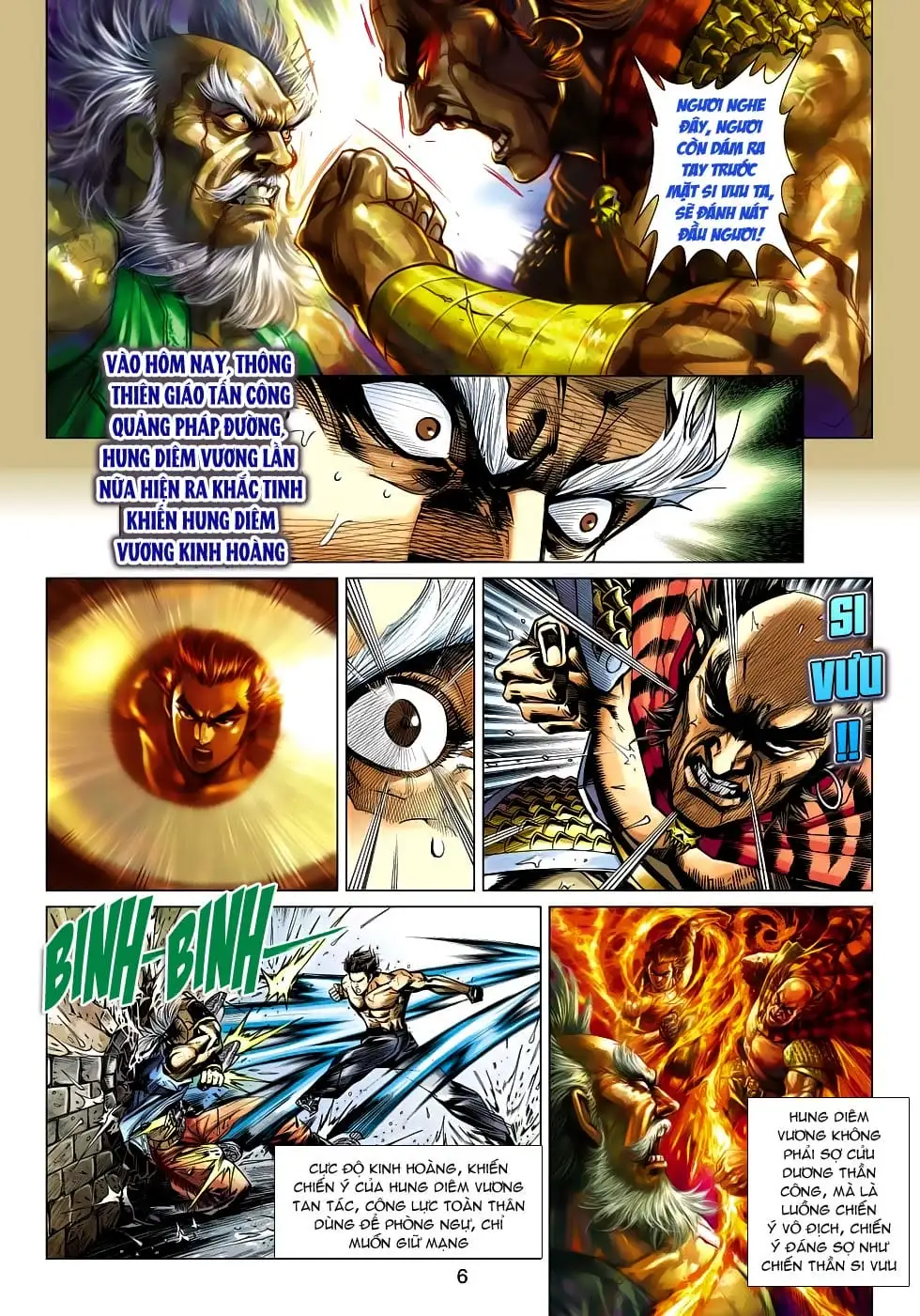 Truyện Tranh Tân Tác Long Hổ Môn trang 4