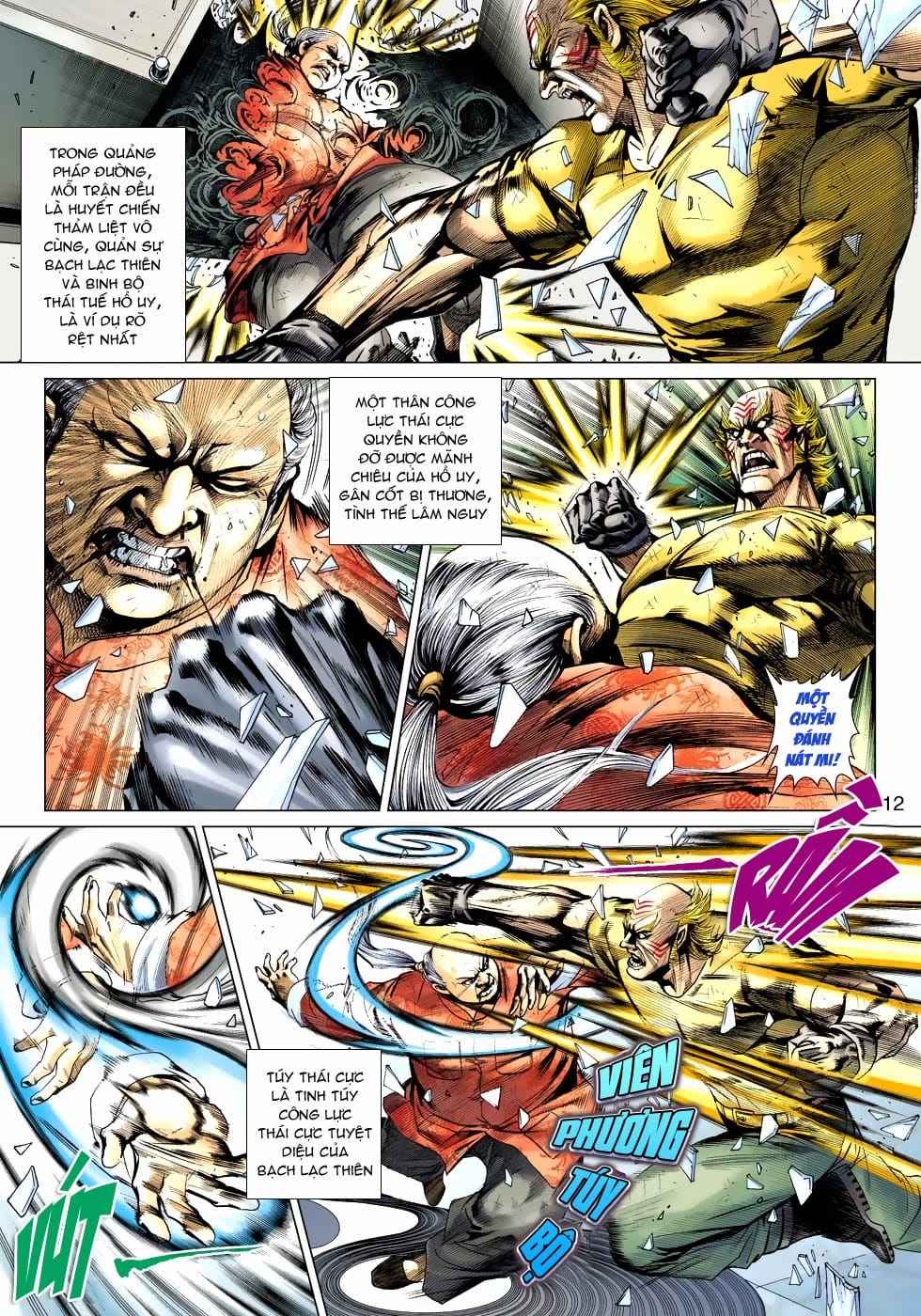 Truyện Tranh Tân Tác Long Hổ Môn trang 4