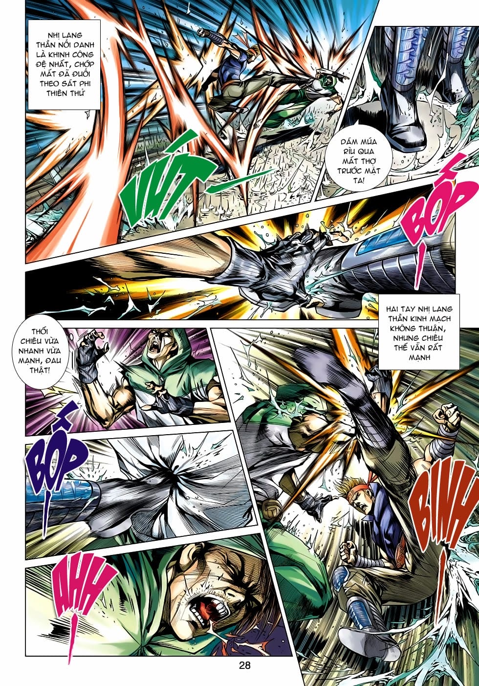 Truyện Tranh Tân Tác Long Hổ Môn trang 4