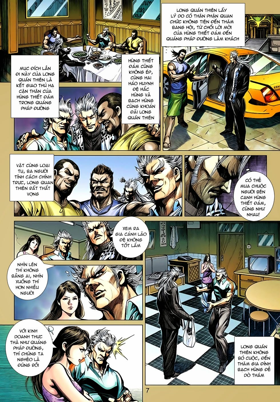 Truyện Tranh Tân Tác Long Hổ Môn trang 4