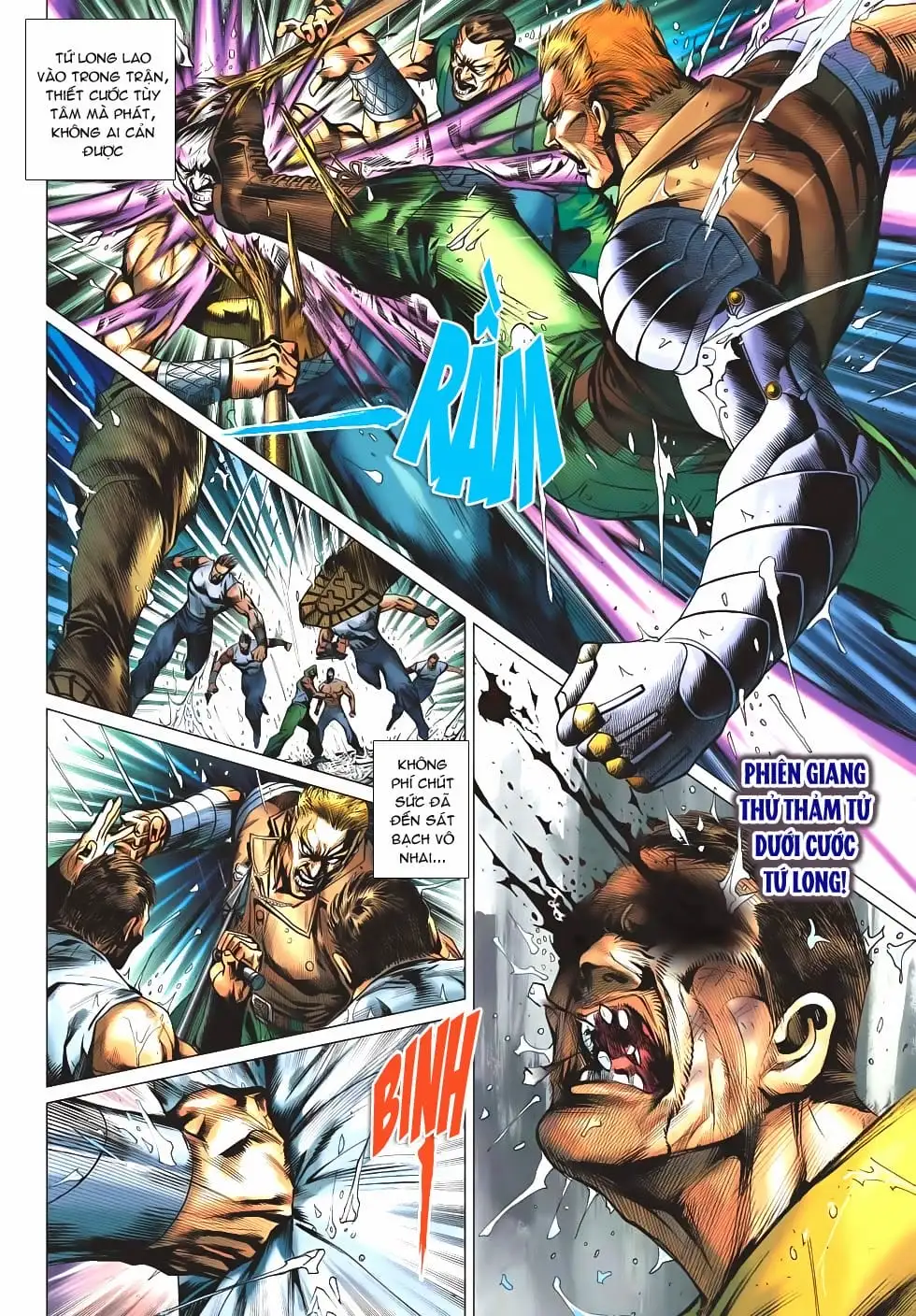 Truyện Tranh Tân Tác Long Hổ Môn trang 4