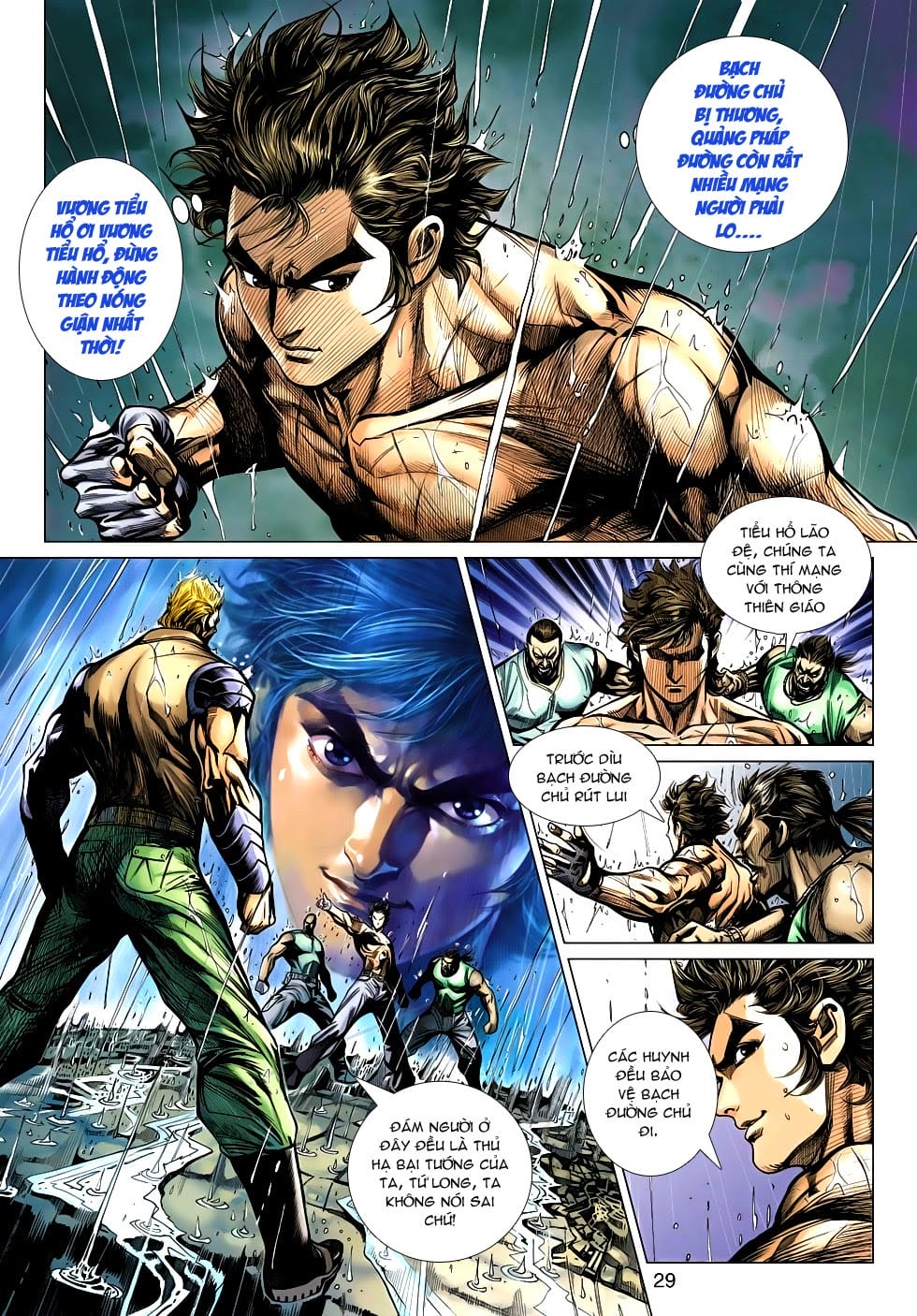 Truyện Tranh Tân Tác Long Hổ Môn trang 4