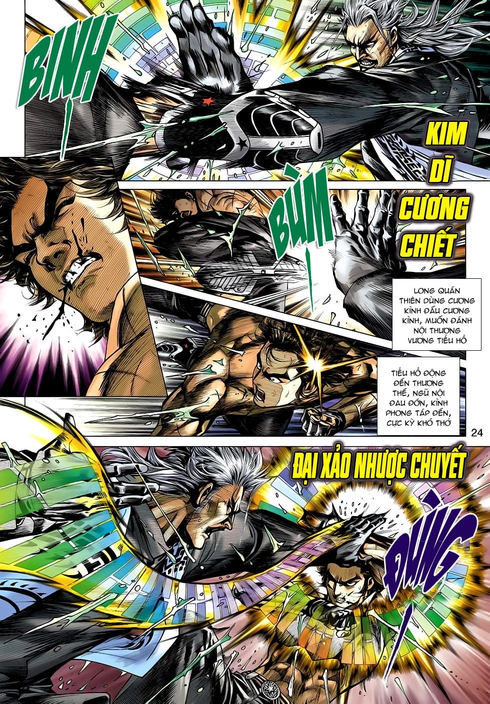 Truyện Tranh Tân Tác Long Hổ Môn trang 4