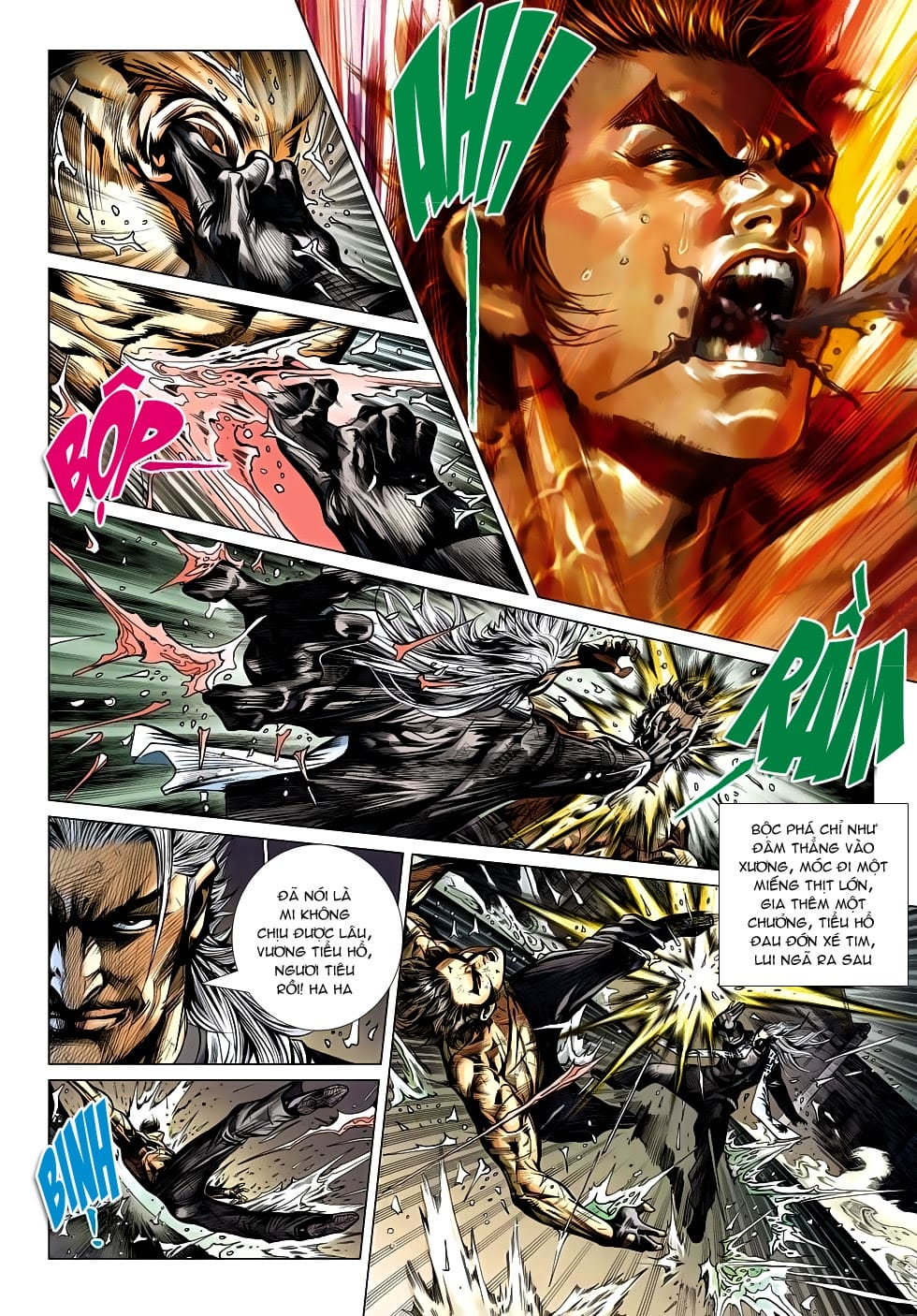 Truyện Tranh Tân Tác Long Hổ Môn trang 4