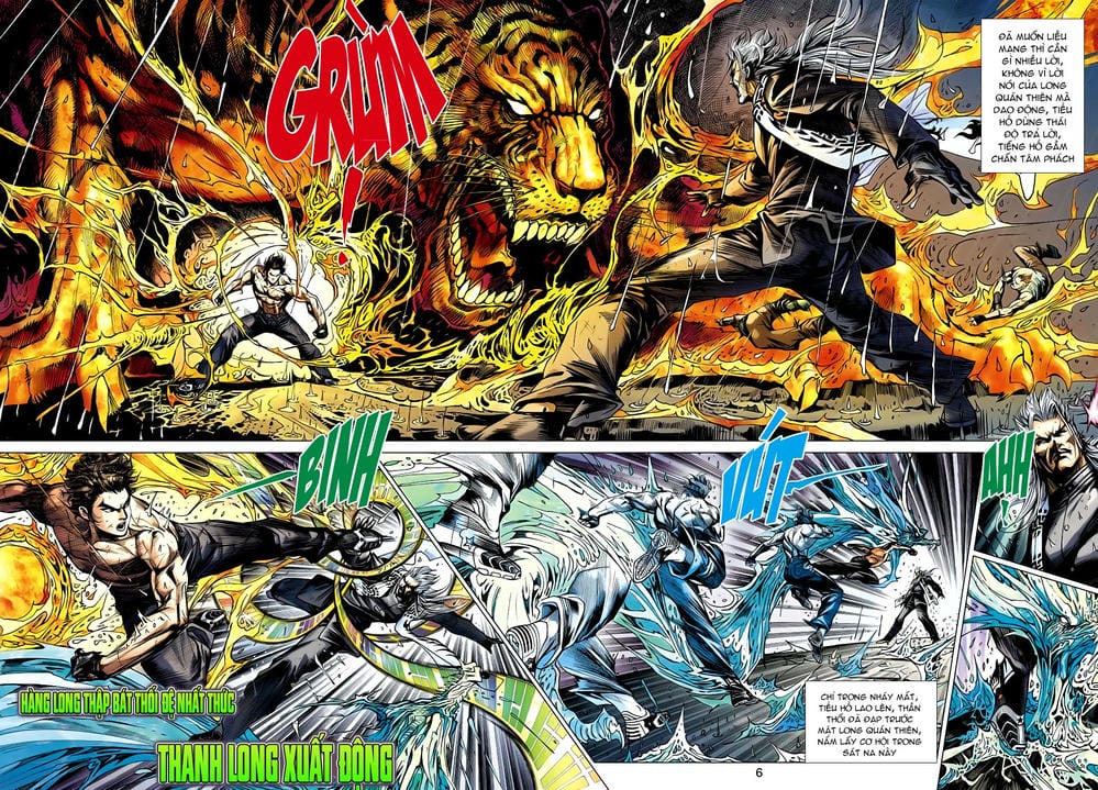 Truyện Tranh Tân Tác Long Hổ Môn trang 4