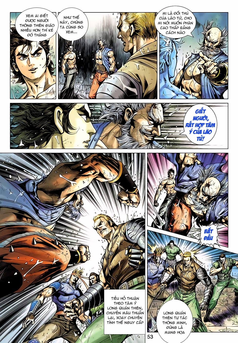 Truyện Tranh Tân Tác Long Hổ Môn trang 4