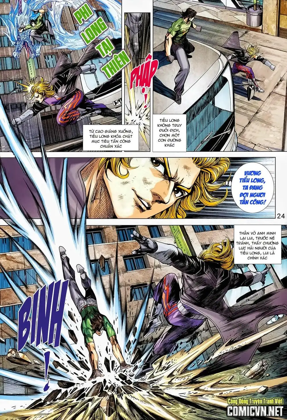 Truyện Tranh Tân Tác Long Hổ Môn trang 4