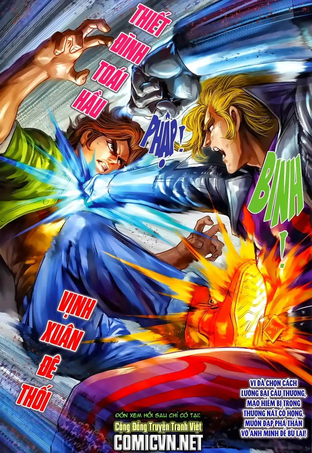 Truyện Tranh Tân Tác Long Hổ Môn trang 4