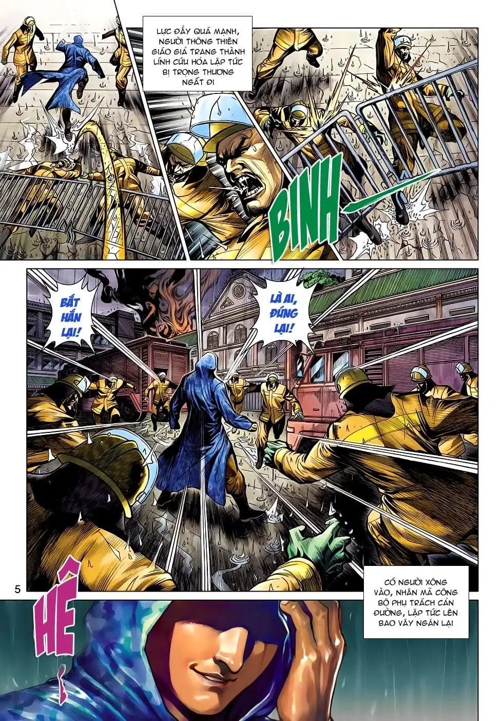 Truyện Tranh Tân Tác Long Hổ Môn trang 4