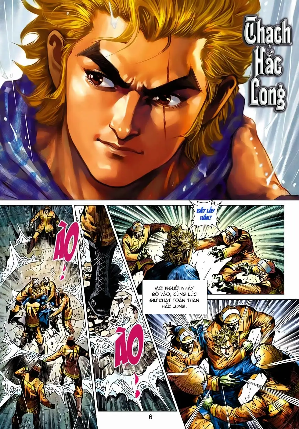 Truyện Tranh Tân Tác Long Hổ Môn trang 4