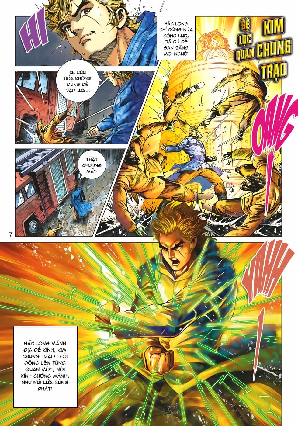 Truyện Tranh Tân Tác Long Hổ Môn trang 4