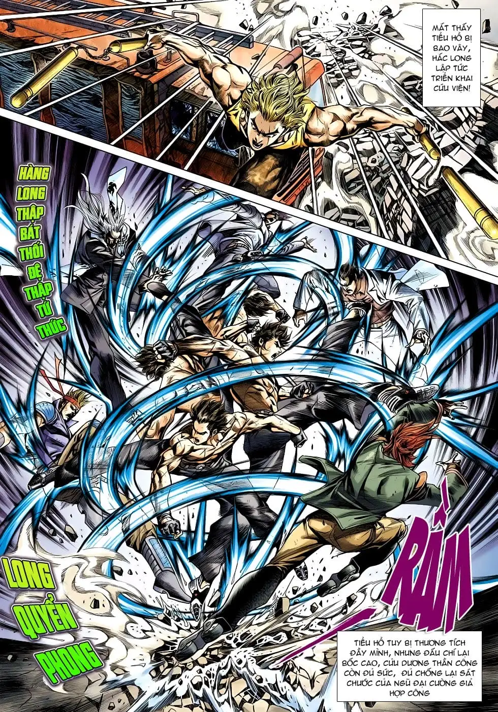 Truyện Tranh Tân Tác Long Hổ Môn trang 4