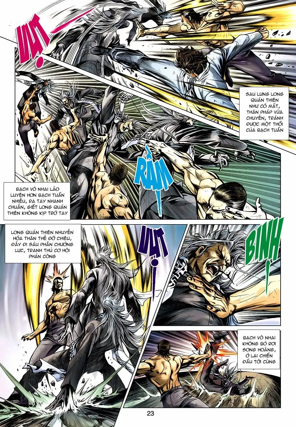 Truyện Tranh Tân Tác Long Hổ Môn trang 4