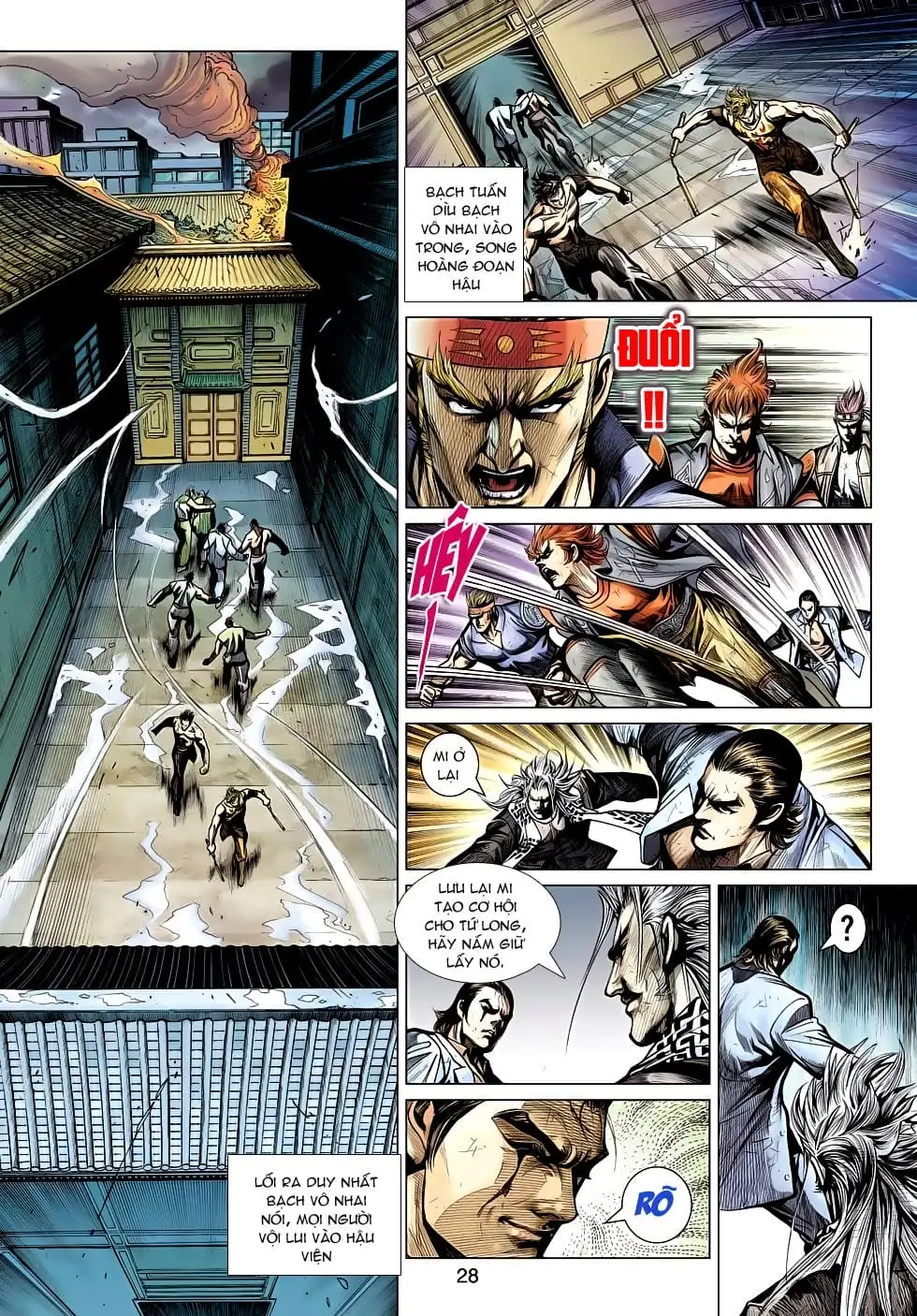 Truyện Tranh Tân Tác Long Hổ Môn trang 4