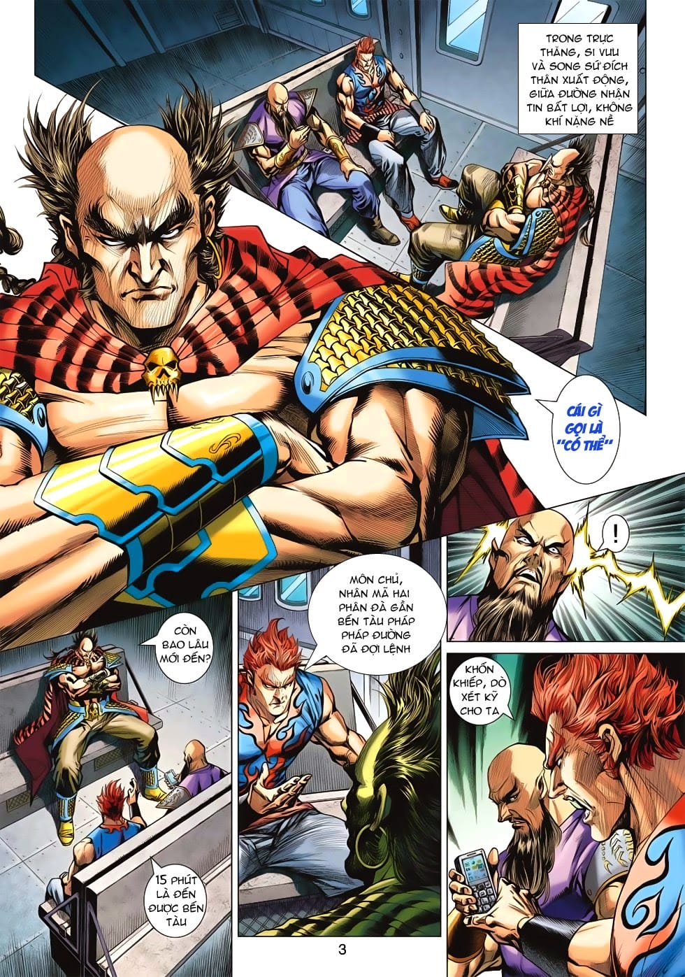 Truyện Tranh Tân Tác Long Hổ Môn trang 4