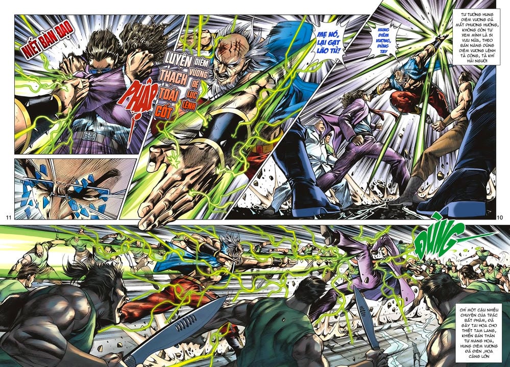 Truyện Tranh Tân Tác Long Hổ Môn trang 4