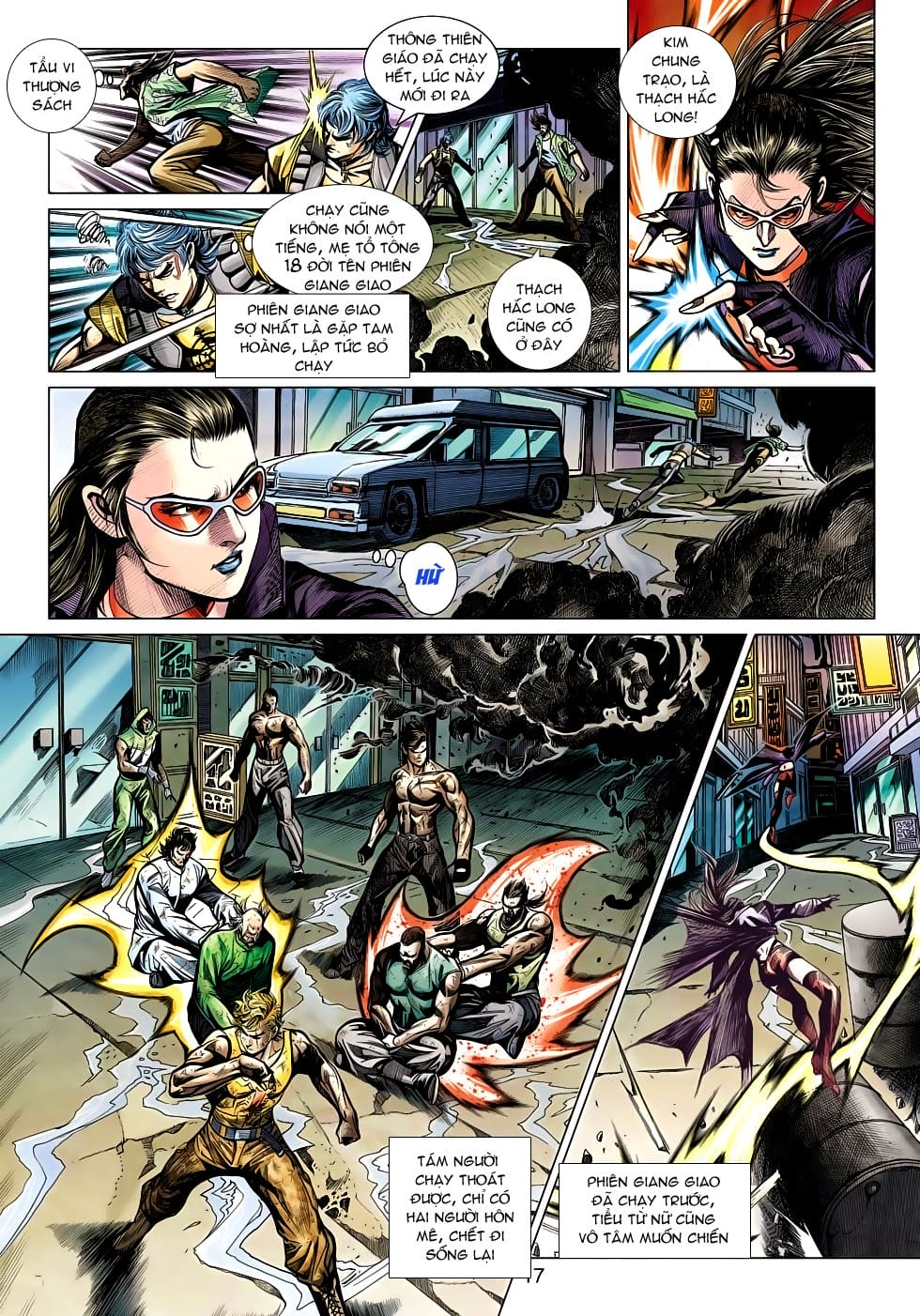 Truyện Tranh Tân Tác Long Hổ Môn trang 4